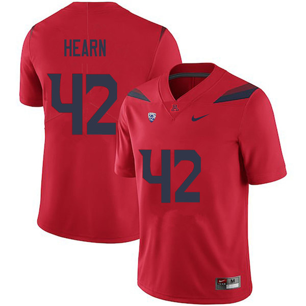 Men #42 Azizi Hearn Arizona Wildcats College Football Jerseys Sale-Red